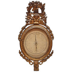 18th Louis XVI Century French Barometer 6
