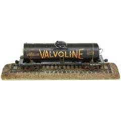 Vintage Small Gauge Railroad "Valvoline" Oil Car