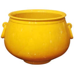 Large Peking Yellow Jardinere by Minton