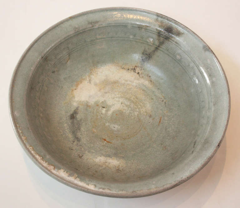 19th Century Chinese Export Dish Recovered from the Wreck of the Tek Sing