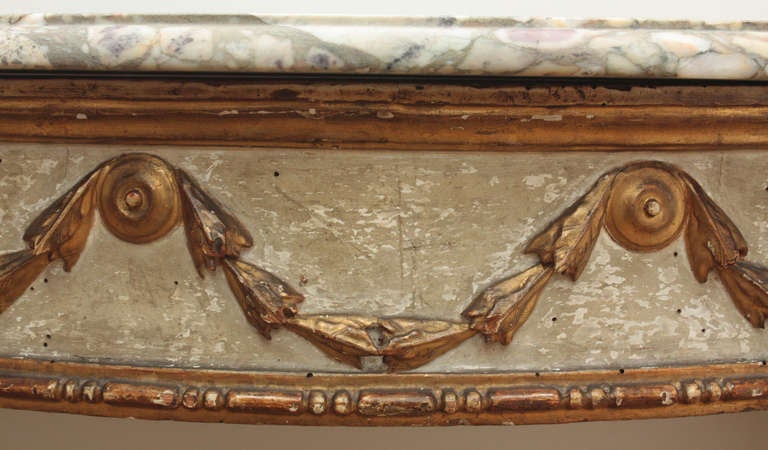 18th Century and Earlier Italian Neoclassical Console Table
