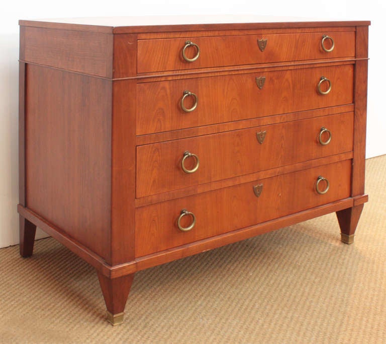 Mid-20th Century Neoclassical Style Chests of Drawers by Baker
