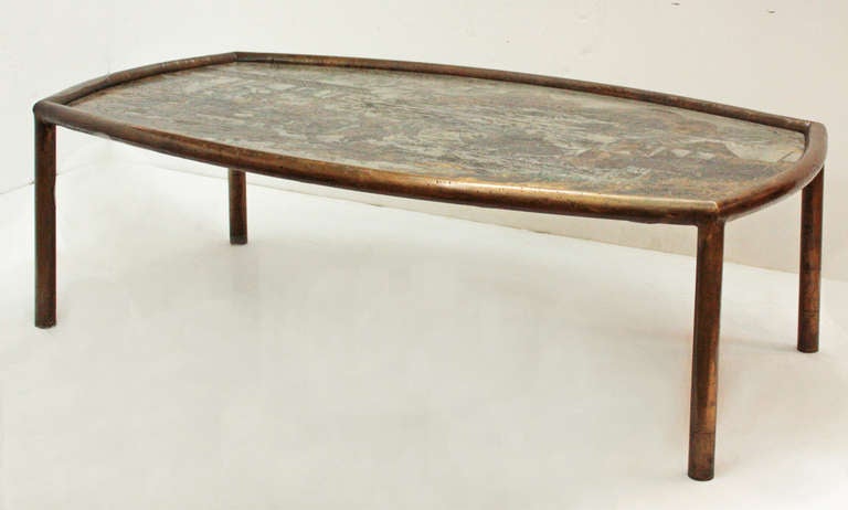 Late 20th Century Coffee Table by Philip and Kelvin LaVerne