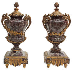 Pair of Louis XV Style Urns
