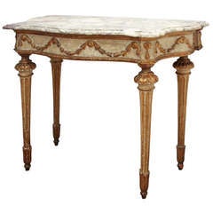 Italian Neoclassical Console Table 1
