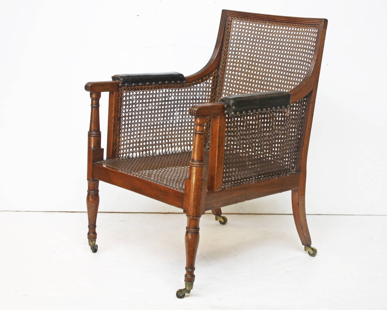 19th Century English Regency Library Chair