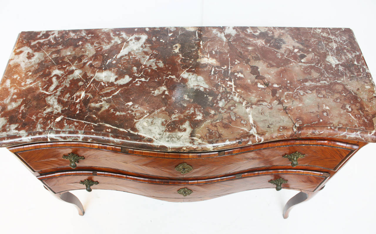 French Period Louis XV Commode by Jacques Dubois For Sale