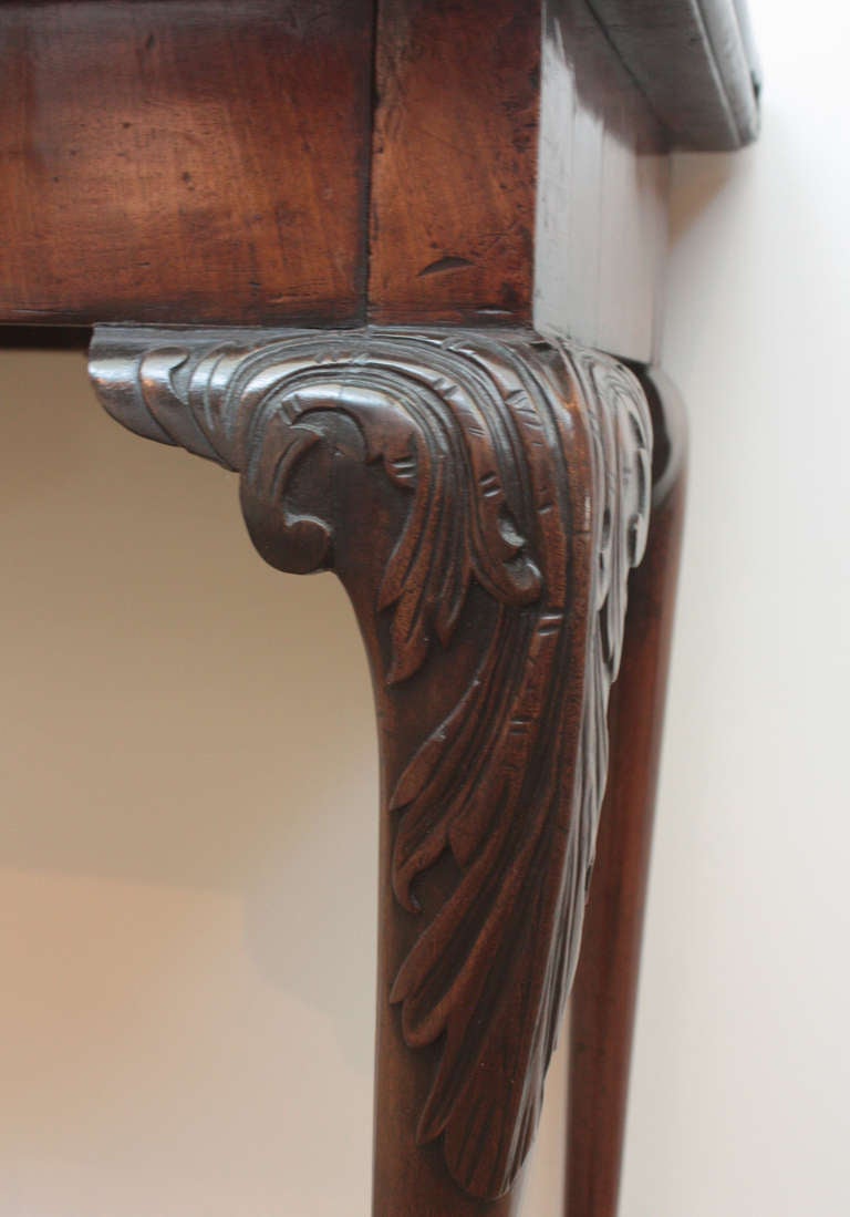 Georgian Card Table with Concertina Action 1