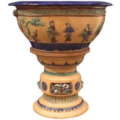 Large Chinese Pottery Planter