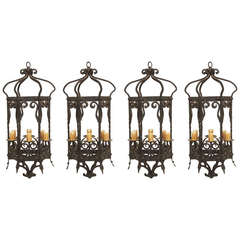 Wrought Iron Lanterns