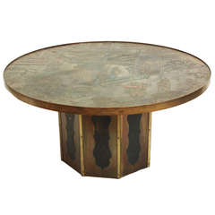 "Chan" Series Coffee Table by Philip and Kelvin LaVerne