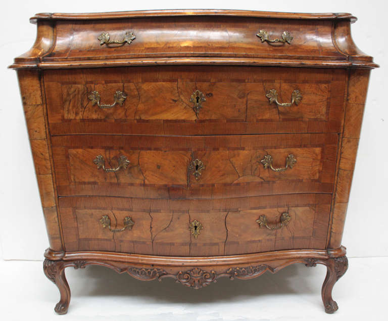 Olive Pair of Italian Commodes