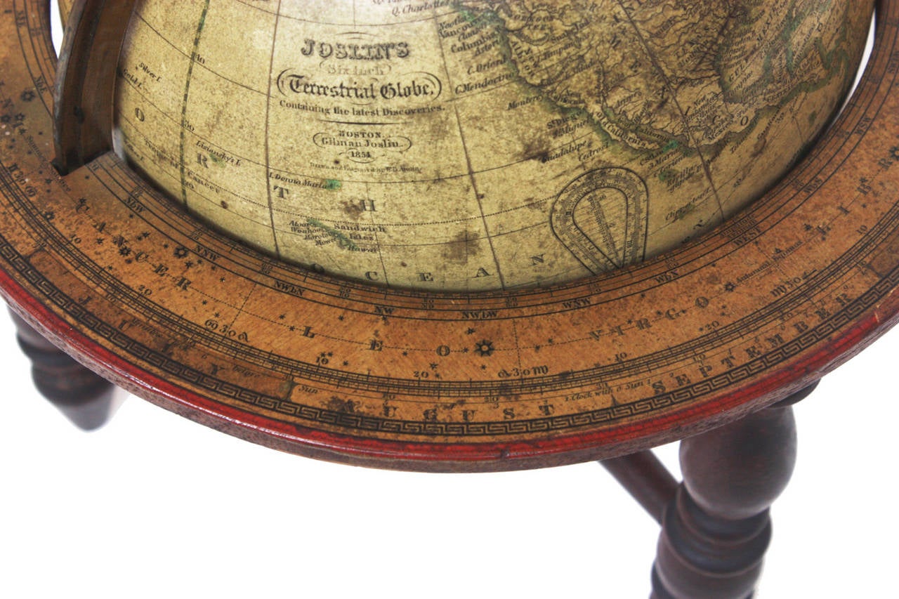 Globo terrestre di Gilman Joslin