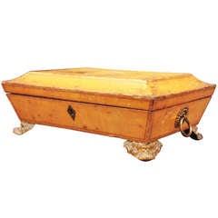 19th Century English Painted Box