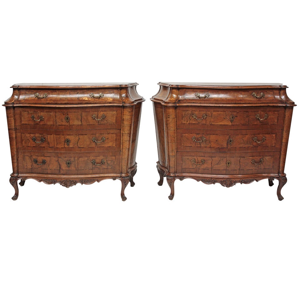 Pair of Italian Commodes