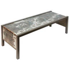 "Spring Festival" Waterfall Coffee Table by Philip and Kelvin LaVerne