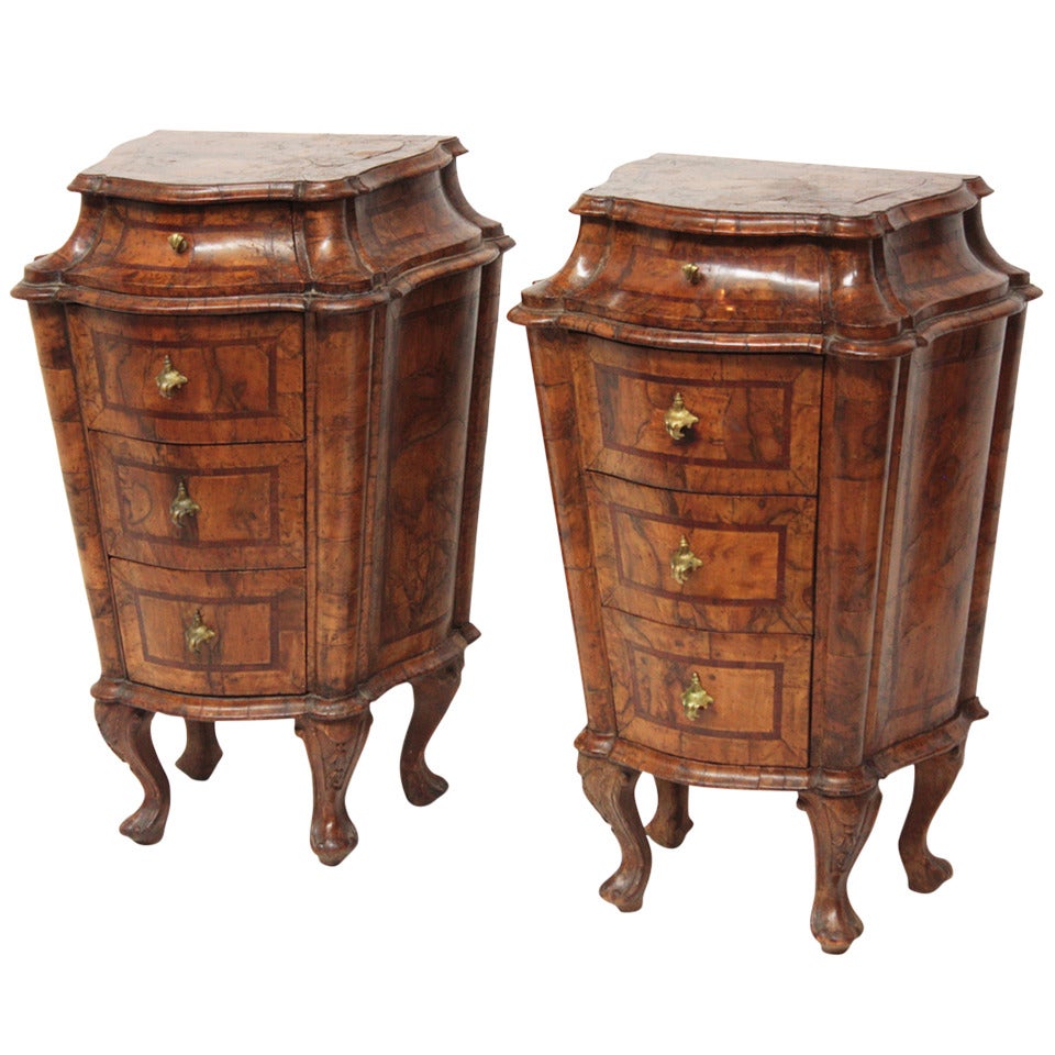 Pair of Petite Commodes