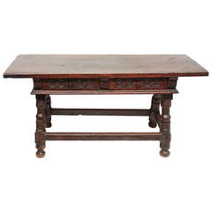 17th Century Spanish Table 6