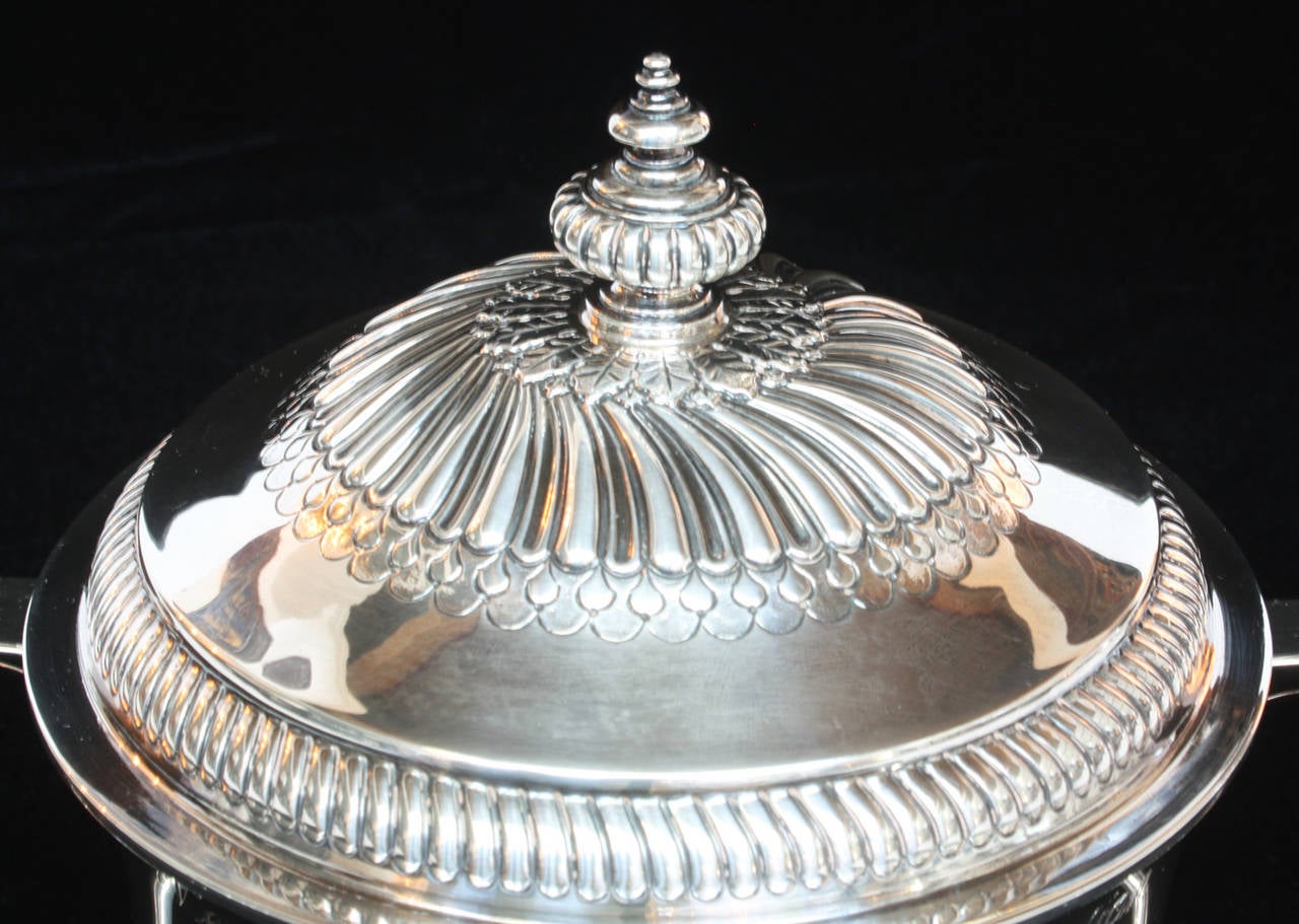 Edwardian Sterling Two-Handled and Lidded Horse Racing Cup by Thomas of New Bond Street