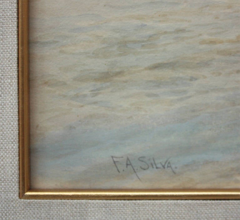 Southern New Jersey Coast by Francis Augustus Silva (1835-1886)