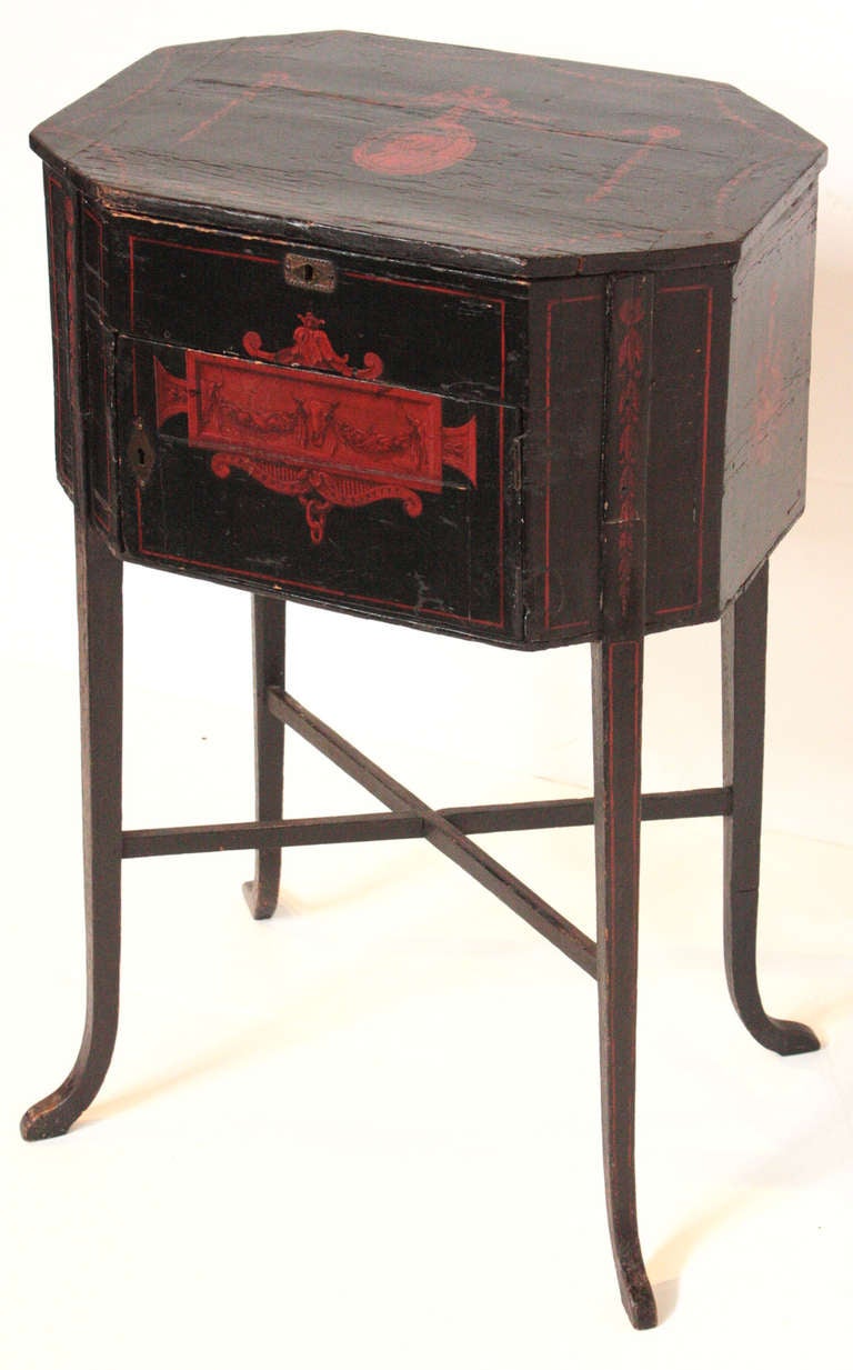 19th Century American Federal Work Table , probably New Hampshire