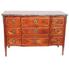 18th Century Signed Louis XVI Commode Stamped CHAUMOND