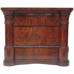 Northern German Biedermeier Mahogany Chest