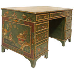 English Pedestal Desk