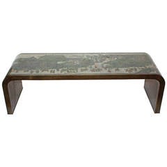 "Autumn Festival" Waterfall Coffee Table by Philip and Kelvin LaVerne