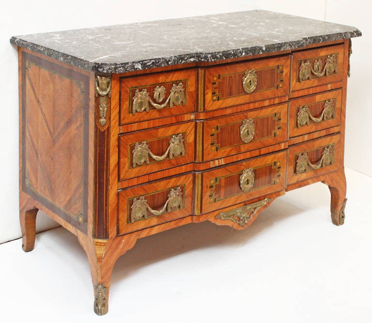 French Transitional Block Front Chest