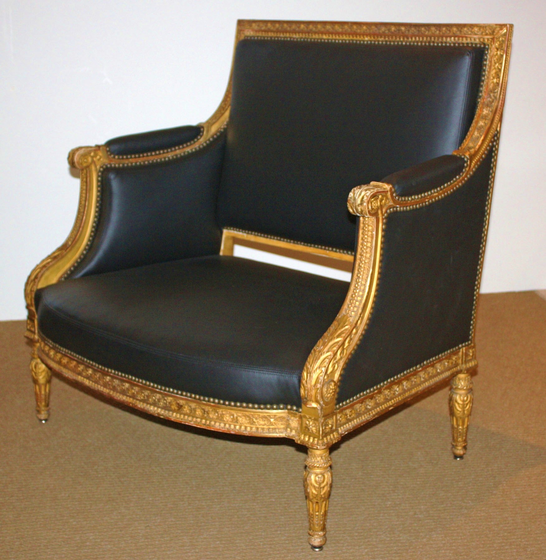 Louis XVI Revival Oversized Chair