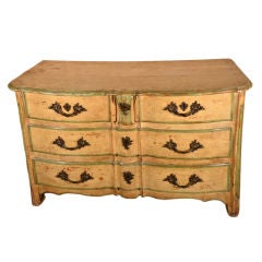 18th Century Painted Regence Commode