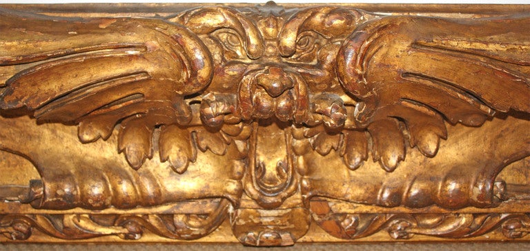 Baroque Large Carved and Gilded Frame