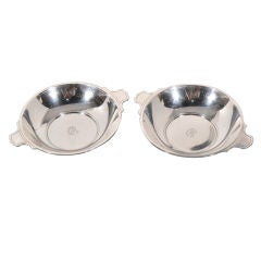 Pair of Sterling Porringers by Tiffany & Co.