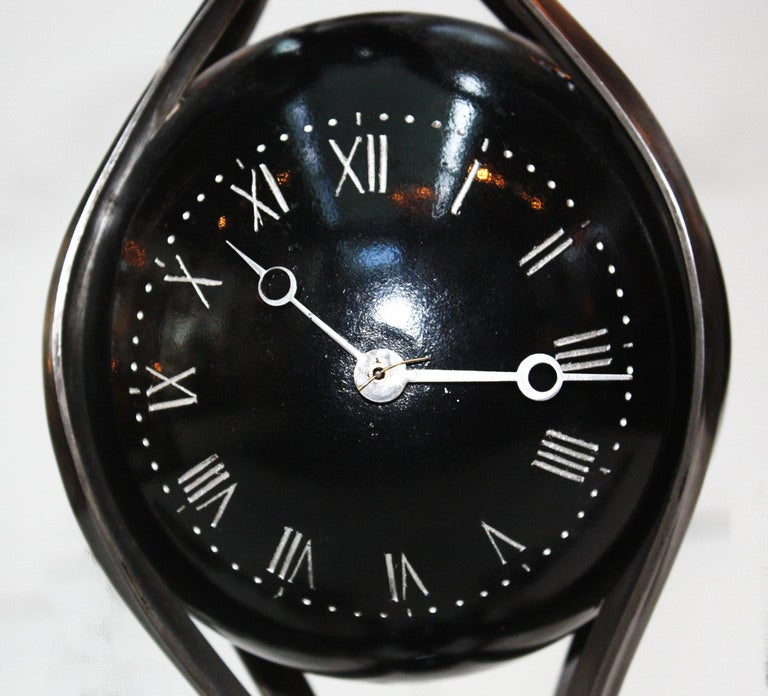 Unusual Mantel Clock Fashioned from Implements of War