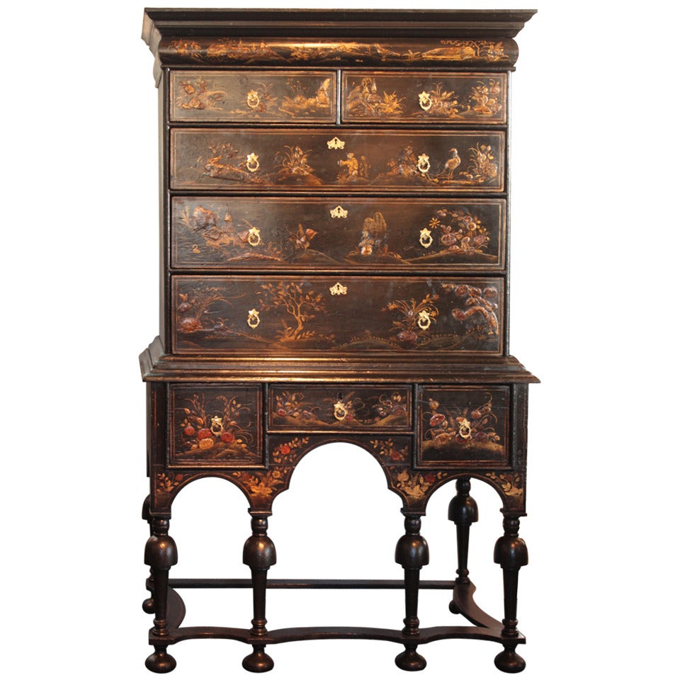 William and Mary Highboy