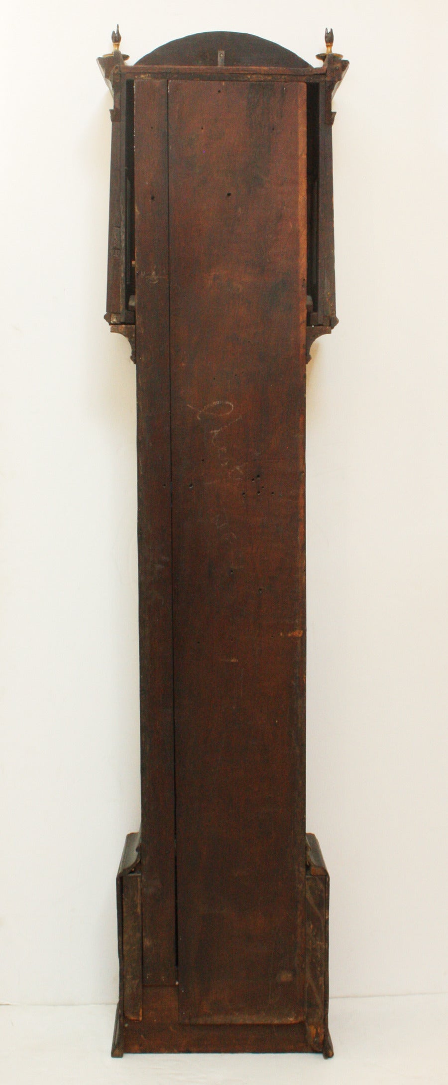 A George II Black and Gilt-Japanned Longcase Clock by Joseph Davis 1