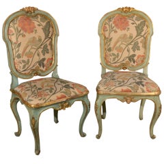 Pair of  Italian Chairs