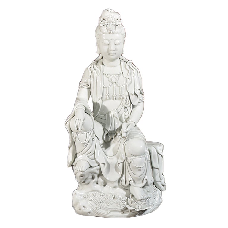 A Blanc de Chine Kwan -yin