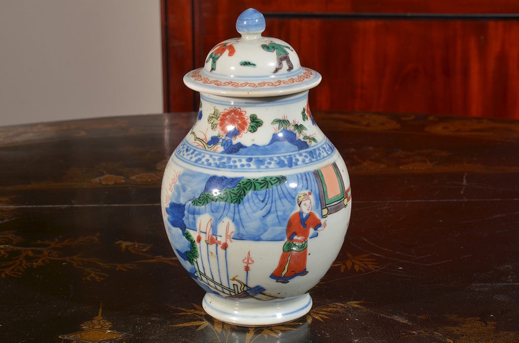 18th Century and Earlier A Doucai Jar