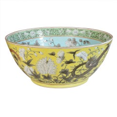 Large Chinese Punch Bowl