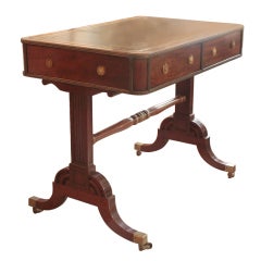 Antique A Regency Library Table