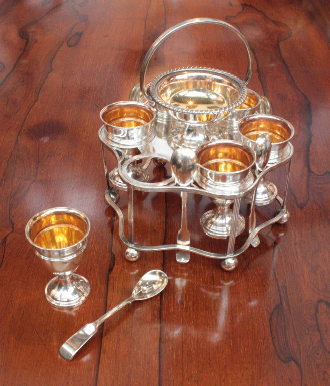 Sheffield Egg Cruet by Matthew Boulton