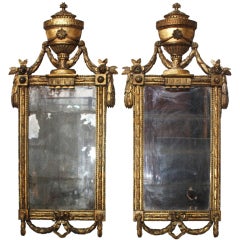 Pair of Italian Neo Classical  Mirrors