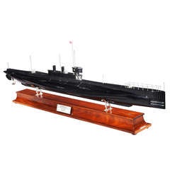 Unique 'K' Class Builder's Design Submarine Model
