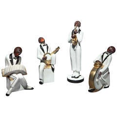 Porcelain Jazz Quartet by Robj
