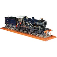 Vintage 'Claud Hamilton'  Steam Engine Model - 63 inches long!