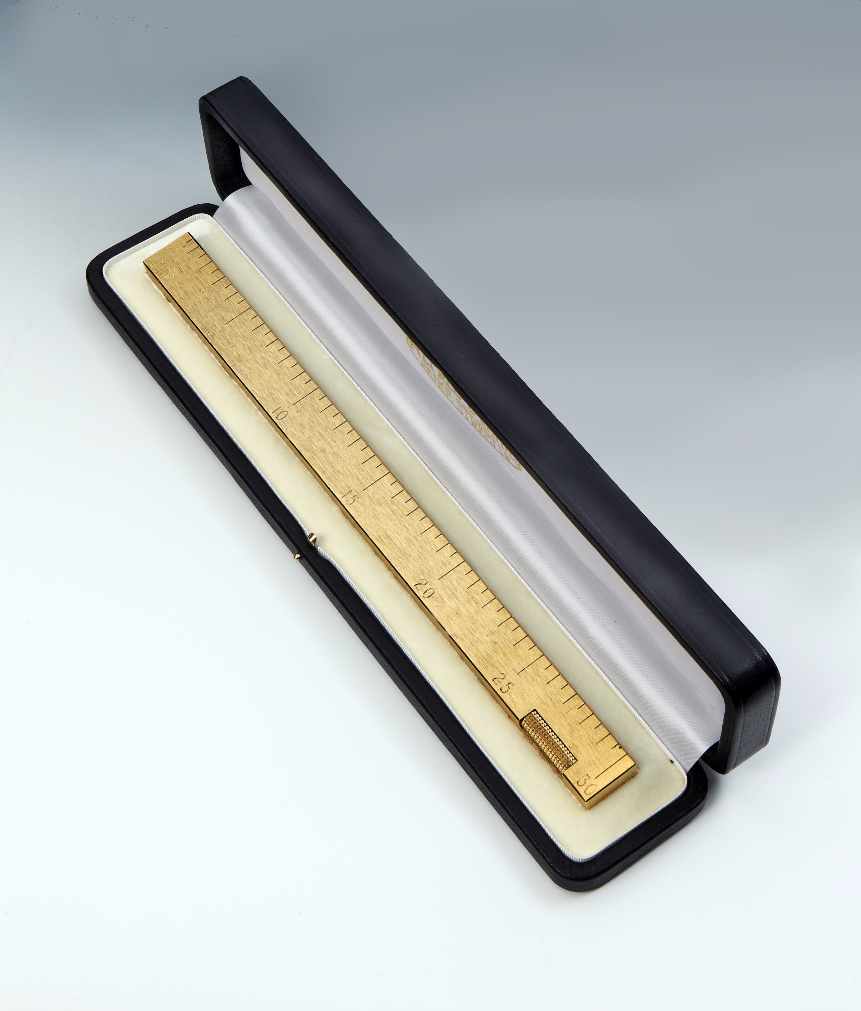 "Foot Rule" Table Lighter by Alfred Dunhill