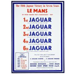 Jaguar Cars Factory Poster, 1957 1