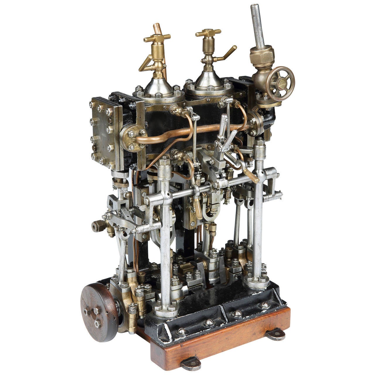 Working Scale Model of a Steam Engine by Sulzer Frères, Switzerland at  1stDibs
